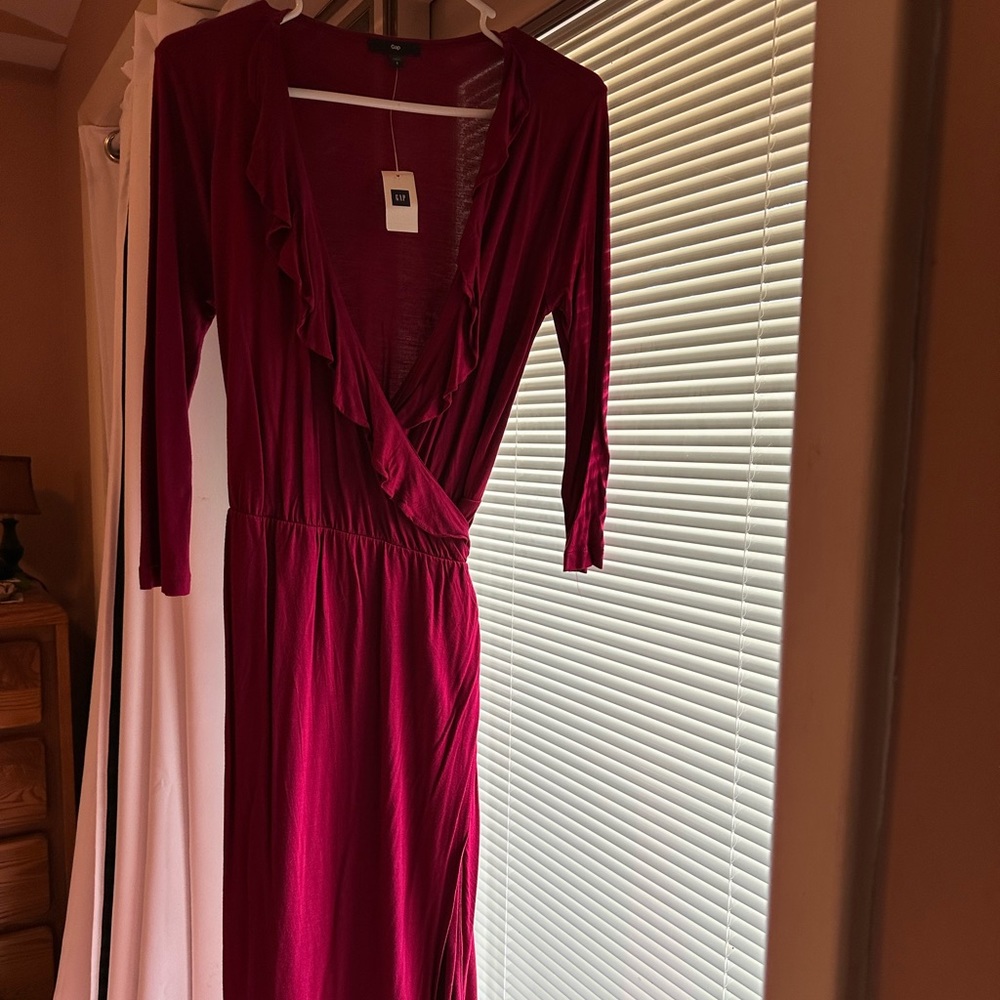 Gap wrap dress